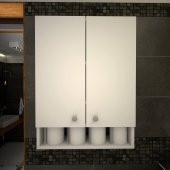 Emkawood Cabi Çok Amaçlı Raflı Banyo Dolabı - 1