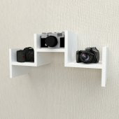 Emkawood Deco Duvar Rafı - 2