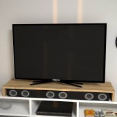 Emkawood Carry Monitör Yükseltici Soundbar Stand - 3