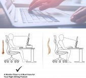 Emkawood Sally Siyah Monitör Yükseltlci Laptop Standı - 5