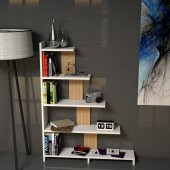 Emkawood Step Kitaplık Safir - 1