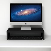 Emkawood Marry50 Siyah Monitör Yükseltici Laptop Standı - 1