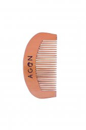 Agon Oval Doğal Ahşap Tarak - 1