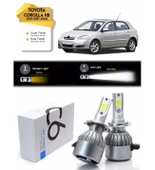 Toyota Corolla HB Kısa Far Uzun Far Led Xenon Şimşek Etkili 2002-2007 Arası - 1