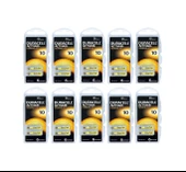 10 Numara Işitme Cihaz Pili Kulaklık Pili 6'lı*10 Paket - 1
