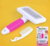 Evcil Hayvan Tarama Fırçası Telli Küçük Boy - 1