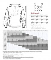 Siyah Çapa Çapa Suluboya Resim Dövme Baskılı Beyaz Erkek Kapşonlu Sweatshirt - 4