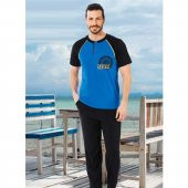 30030 Hmd Erkek Kısa Kollu Pijama Takımı - 1