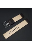 22mm Diesel Uyumlu Kahverengi Hakiki Deri Saat Kordonu Toka Ölçü 22mm thumbnail 2