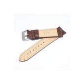 20mm Marka Kahve Croco Hakiki Deri Saat Kordonu - 2