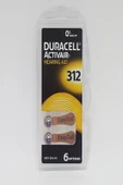 312 Numara Işitme Cihaz Pili Kulaklık Pili 6'lı - 1