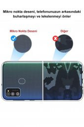 Honor 8C Tıpalı Kamera Korumalı Şeffaf Silikon Kılıf - 2