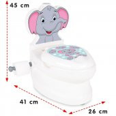 Pilsan Eğitici Fil Klozet - Çocuk Klozeti - Lazımlık - 2