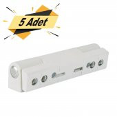 Pvc Pimapen Pencere Menteşesi 90 mm Sac Destekli Beyaz Menteşe (5 ADET) - 1