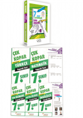 7.SINIF SORU BANKASI YAPRAK TEST SETİ ÇAPA YAYINLARI 6 KİTAP - 1