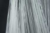 İP PERDE İNCE ZİNCİR KIRIK BEYAZ RENK 300 x 280 CM - 5
