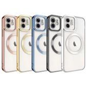 Apple iPhone 11 Kılıf Magsafe Wireless Şarj Özellikli Setro Kılıf thumbnail 7