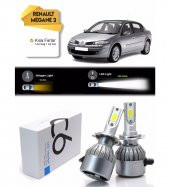 Renault Megane 2 Kısa Far Led Xenon Şimşek Etkili - 1