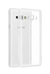 Samsung Galaxy A7 2015 Kılıf A700 İnce Silikon Kılıf + Cam - 2