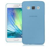 Samsung Galaxy A7 2015 Kılıf A700 İnce Silikon Kılıf + Cam - 4