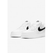 Nike Air Force  unisex Spor Ayakkabı Beyaz Siyah - 1