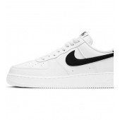Nike Air Force  unisex Spor Ayakkabı Beyaz Siyah - 3