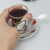 925 Gümüş La Galibe İllallah Yazılı Okçu Zihgir Erkek Yüzük - 4