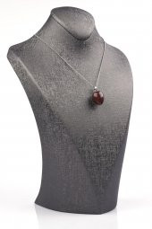 Hint Akik Doğal Taş Damla Model Kolye thumbnail 2