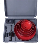 Master 8 Parça Panç Seti Ahşap Buat Alçıpan Kartonpiyer Delme - 1