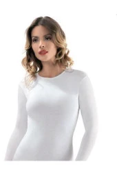 Kadın Modal Uzun Kollu Atlet 1074 - 1