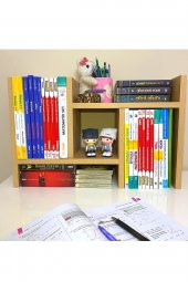 Tidy Ayarlanabilir Kitaplık Masa Üstü Kitaplık Tezgah Üstü Düzenleyici Organizatör Dolap - 1