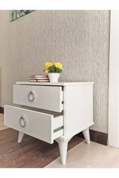 Evimse Viola Consept Komidin / Şifonyer 2 Çekmece Gümüş - 3