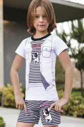 Erkek Çocuk Çocuk Şortlu Takım 1529 - 1