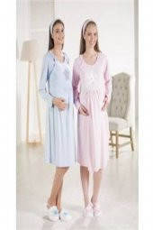 Estiva Soft Penye Lohusa Gecelik 17381 - 1
