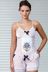 Şahinler Puantiyeli Şortlu Takım B404 thumbnail 2