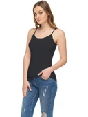 Bayan Modal Elastan İp Askılı Atlet 2001 thumbnail 1