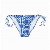 Desenli İpli  Bayan Alt Bikini 8253 - 1