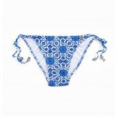 Desenli İpli  Bayan Alt Bikini 8253 - 4