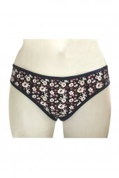 Berrak Kadın Çiçek Baskılı Bikini Külot 11162 - 1