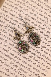 Semazen Serisi Gümüş Otantik Kadın Küpe thumbnail 3