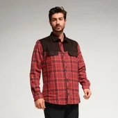 FreeCamp Wood Erkek Gömlek-KIRMIZI - 1