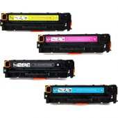Colorful Toner Hp Color Laserjet CP1514N Uyumulu Toner 125A 4 Renkli Set - 1