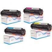 Colorful Toner CRG-718 CE955A Yazıcı Uyumlu Muadil 4 Renk Muadil Toner 305A - 1