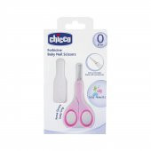 Chicco Bebek Tırnak Makası - Paslanmaz Çelik - Pembe - 1 Adet - 1