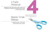 Chicco Bebek Tırnak Makası - Paslanmaz Çelik - Pembe - 1 Adet - 4