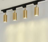 MYLİGHTS  MODERN  1 MT 4 LÜ RAY SPOT HAREKETLİ  AYDINLATMA  GÜN IŞIĞI LED AMPULLÜDÜR - 1