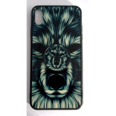 Apple iphone Xs Max Pop Soketli Resimli Slikon Kılıf - 1