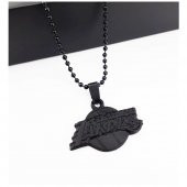 Mat Siyah Renk Erkek Los Angeles Lakers Kolye - 3