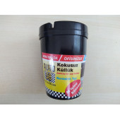 KOKUSUZ KÜLLÜK SİYAH 7,5cm (1.KALİTE) (ARAÇ EV OFİS) PRATİK KÜLLÜK, KÜL TABLASI thumbnail 2