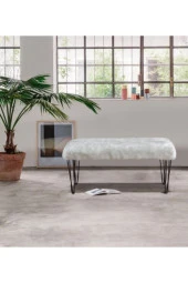 Mobilya Kervanı Peluş Benç thumbnail 1